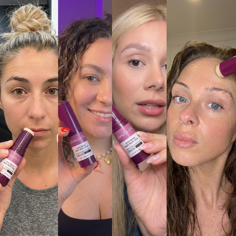 LUMILUX calcium balm stick result