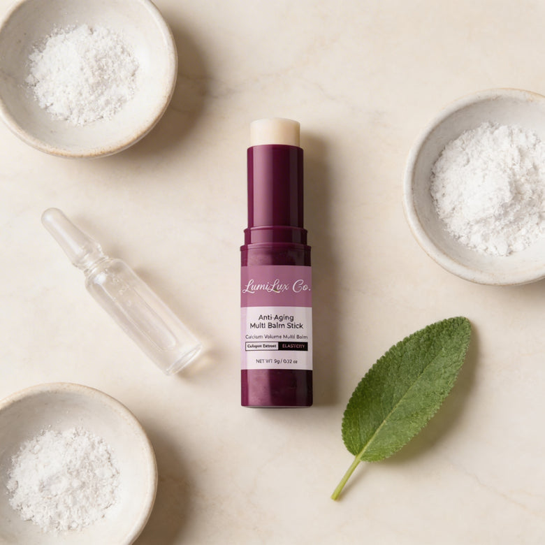 LUMILUX calcium balm stick result