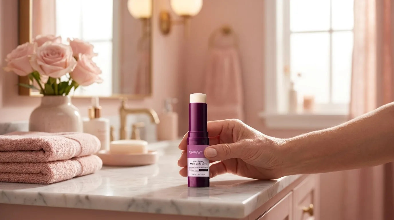 Patient story visual - softer-looking mature skin