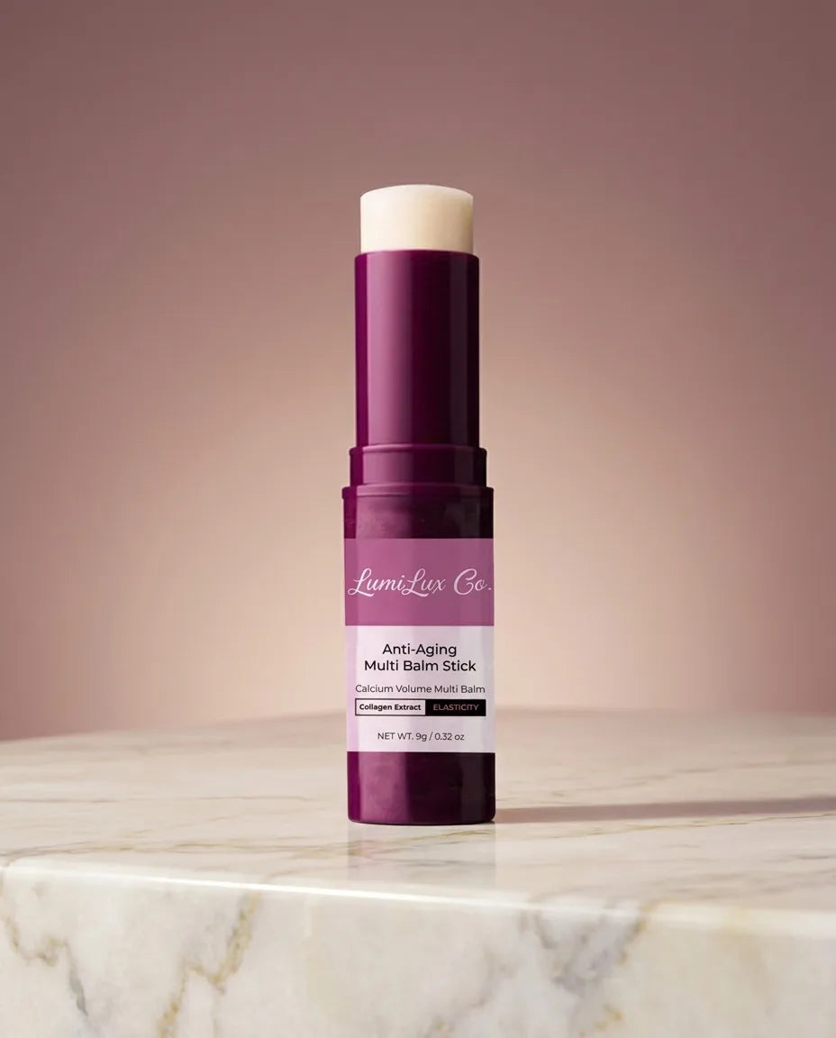 Lumilux Anti-Aging Multi Balm Stick cream balm plum tube